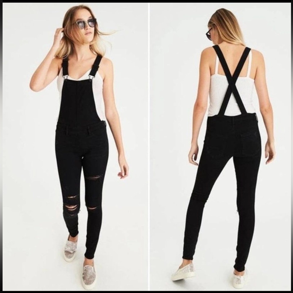 American Eagle Jegging Overalls